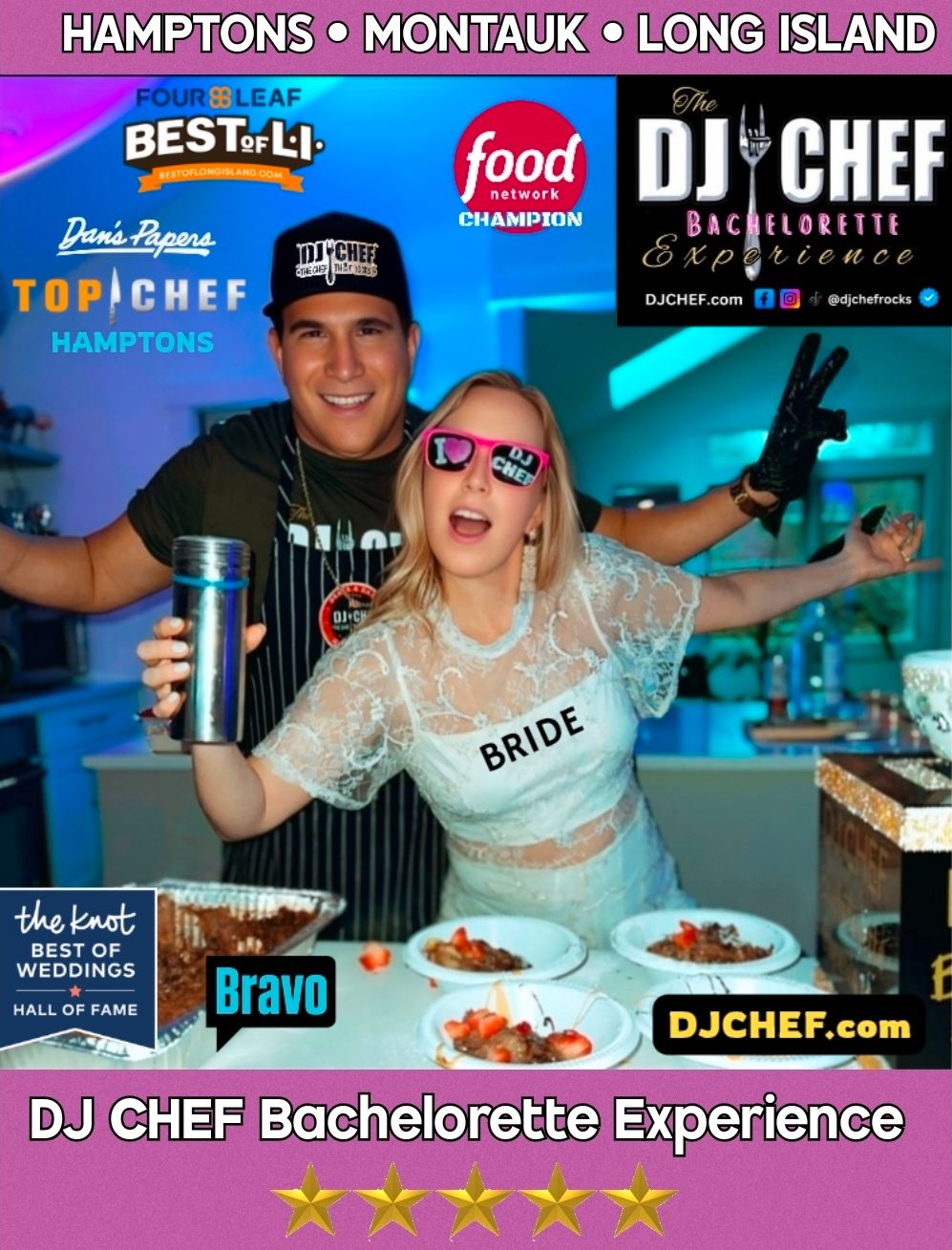 The DJ CHEF Bachelorette Experience: Seen on Bravo, MTV & Food Network image 1