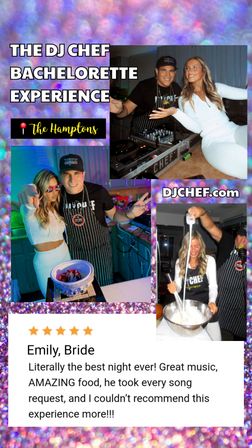 The DJ CHEF Bachelorette Experience: Seen on Bravo, MTV & Food Network image 11