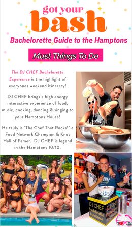 The DJ CHEF Bachelorette Experience: Seen on Bravo, MTV & Food Network image 14