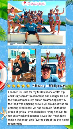 The DJ CHEF Bachelorette Experience: Seen on Bravo, MTV & Food Network image 10