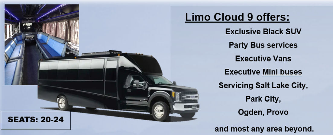 Utah Party Bus & Limousine Rentals - Limo Cloud 9 image 32