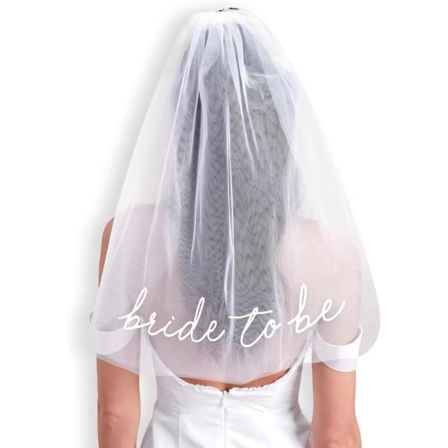 Custom Bachelorette Party Accessories & Bridal Swag - Veils, Sashes, Scrunchies & More image 12
