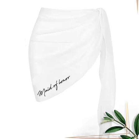 Custom Bachelorette Party Accessories & Bridal Swag - Veils, Sashes, Scrunchies & More image 14