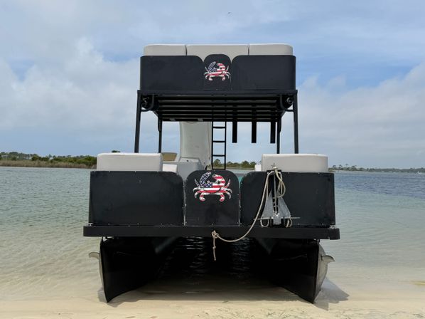 Private Pontoon Adventure to Crab Island image 5