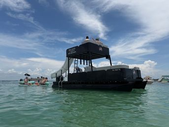 Private Pontoon Adventure to Crab Island image 3