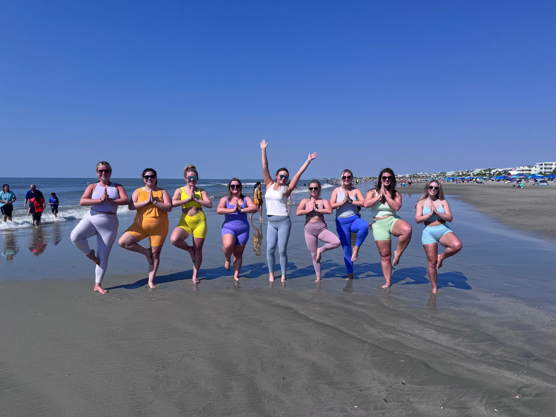 Private Group Yoga in Charleston — Beach, Park, or Your Rental image 1