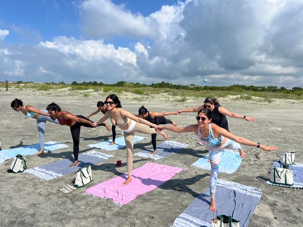 Private Group Yoga Class at the Beach, Park, or Your Place image 9
