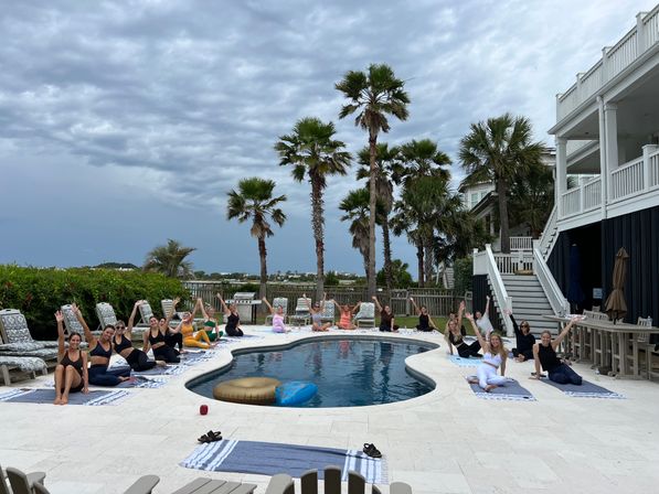 Private Group Yoga Class at the Beach, Park, or Your Place image 11