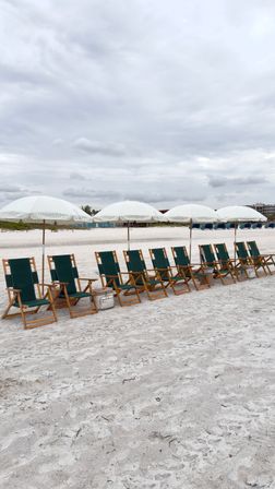 ICONIC Beach Experience: Chair & Umbrella Setup image 5