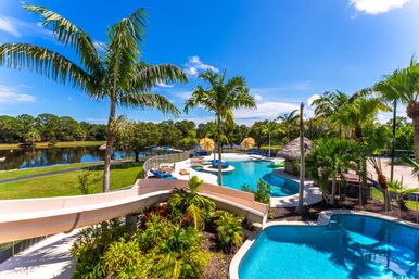 2 Home Sport Complex W/ Private Lake & Theater! image 32