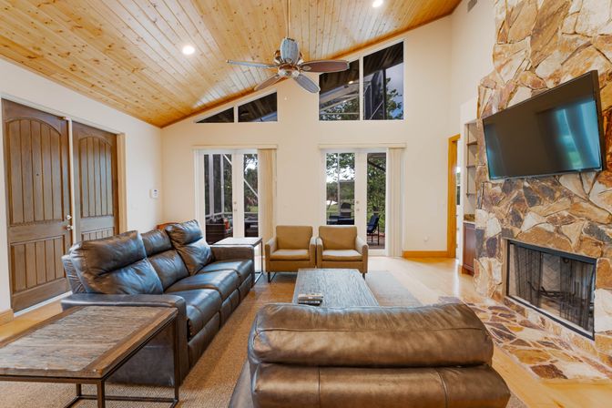 2 Home Sport Complex W/ Private Lake & Theater! image 97