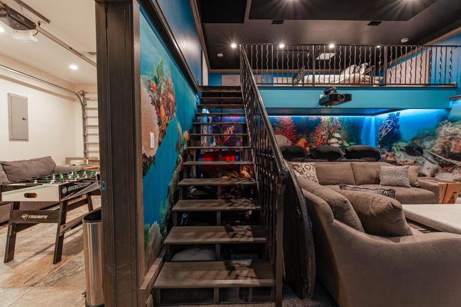 2 Home Sport Complex W/ Private Lake & Theater! image 69