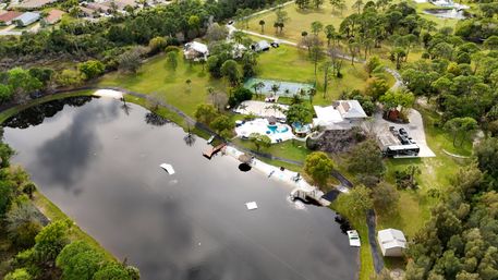 2 Home Sport Complex W/ Private Lake & Theater! image 13