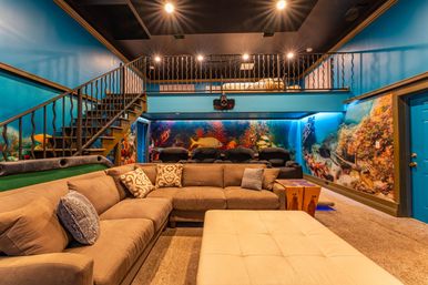 2 Home Sport Complex W/ Private Lake & Theater! image 67