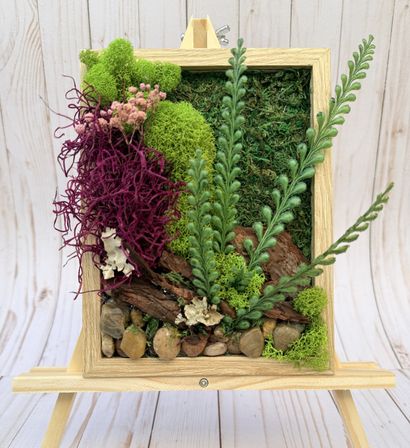 DIY Moss Wall Art Experience with Friends image 1