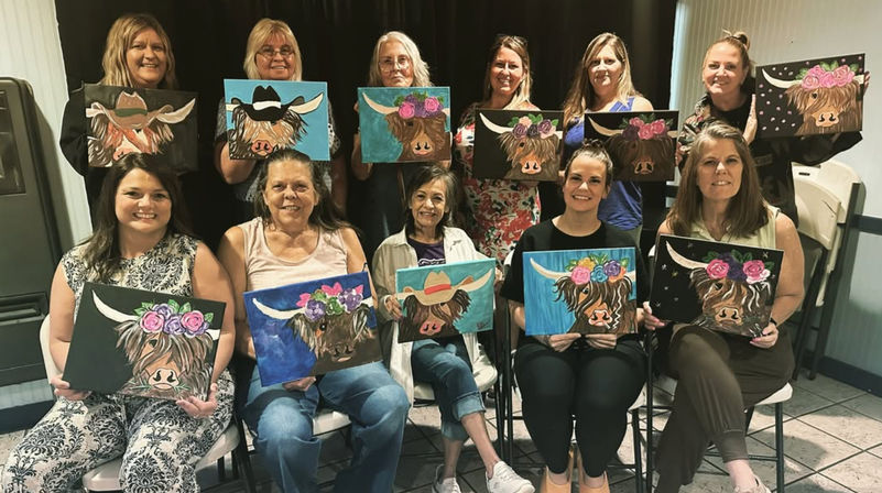 Private Mobile Painting Party with Guided Instruction image 9