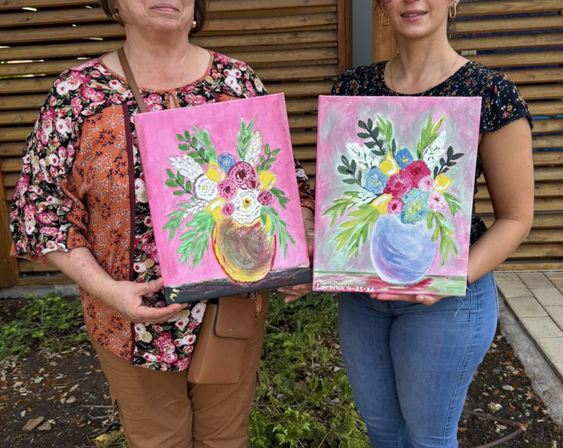 Private Mobile Painting Party with Guided Instruction image 5