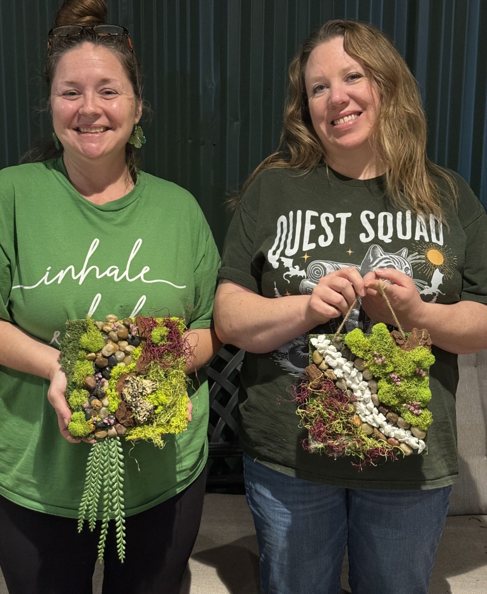 DIY Moss Wall Art Experience with Friends image 2