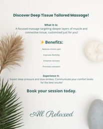 60-Minute Deep Tissue Massage for Muscle Recovery & Total Relaxation image 5