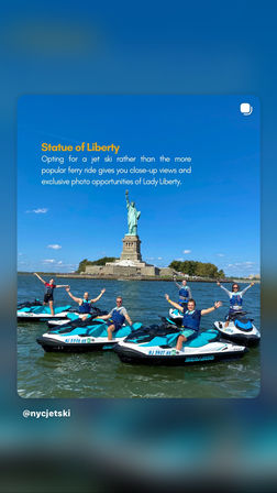 Jet Ski the NYC Skyline: Big Apple Landmarks image 2