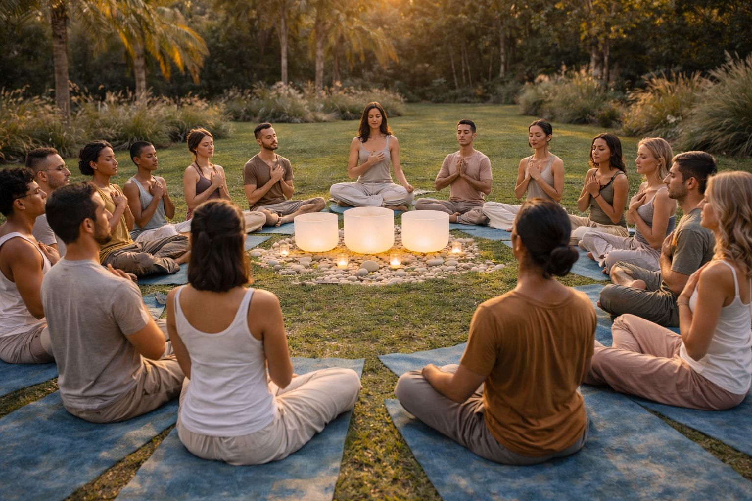 Full Nervous System Reset: Breathwork & Crystal Sound Bath At Home Experience image 1