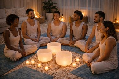 Full Nervous System Reset: Breathwork & Crystal Sound Bath At Home Experience image 6