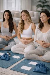 Private Group Breathwork Experience Delivered to Your Airbnb: Mobile Wellness Reset with Music & Mats Included image 2