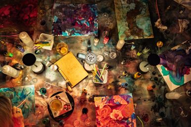 Paint with Locally-Made Whiskey, Gin, and Ink—Private Group Experience image 3