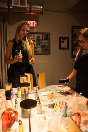 Paint with Locally-Made Whiskey, Gin, and Ink—Private Group Experience image 9