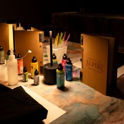 Paint with Locally-Made Whiskey, Gin, and Ink—Private Group Experience image 10