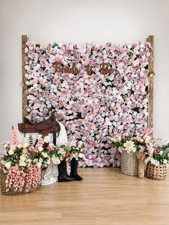 Bridal Bachelorette Airbnb Party Decor Backdrop image 1