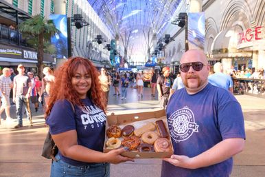 Vegas Bachelorette Donut Crawl: Fremont Street Sweet Treats & Street Art image 1
