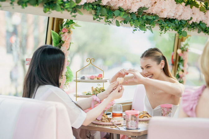Tea Around Town Austin: Sip, Savor & Sightsee with Afternoon Tea on a Double-Decker Bus image 4