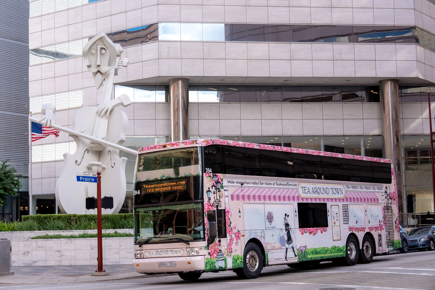 Tea Around Town Houston: Sip, Savor & Sightsee with Afternoon Tea on a Double-Decker Bus image 2