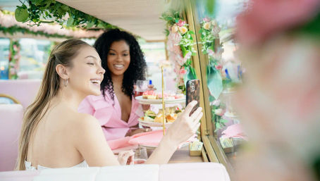Tea Around Town Los Angeles: Sip, Savor & Sightsee with Afternoon Tea on a Double-Decker Bus image 5