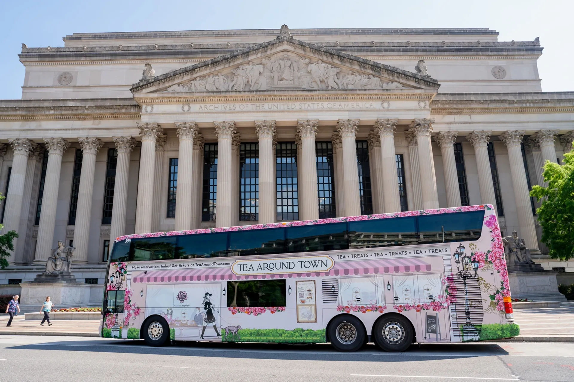 Tea Around Town DC: Sip, Savor & Sightsee with Afternoon Tea on a Double-Decker Bus image 2