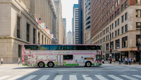 Tea Around Town Chicago: Sip, Savor & Sightsee with Afternoon Tea on a Double-Decker Bus image 8