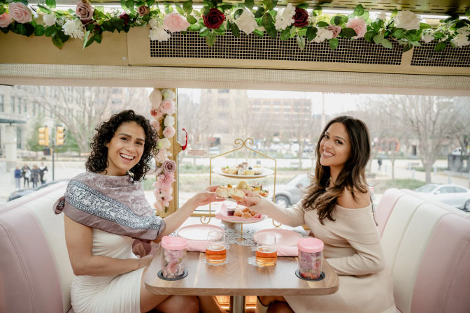 Tea Around Town Houston: Sip, Savor & Sightsee with Afternoon Tea on a Double-Decker Bus image 5