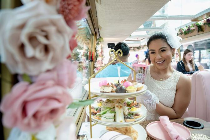 Tea Around Town Houston: Sip, Savor & Sightsee with Afternoon Tea on a Double-Decker Bus image 6