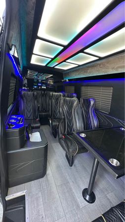 Appalachian Motorcoach Wedding, Bachelor & Bachelorette Transportation in Asheville & Greenville image 2
