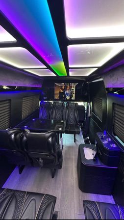 Appalachian Motorcoach Wedding, Bachelor & Bachelorette Transportation in Asheville & Greenville image 1