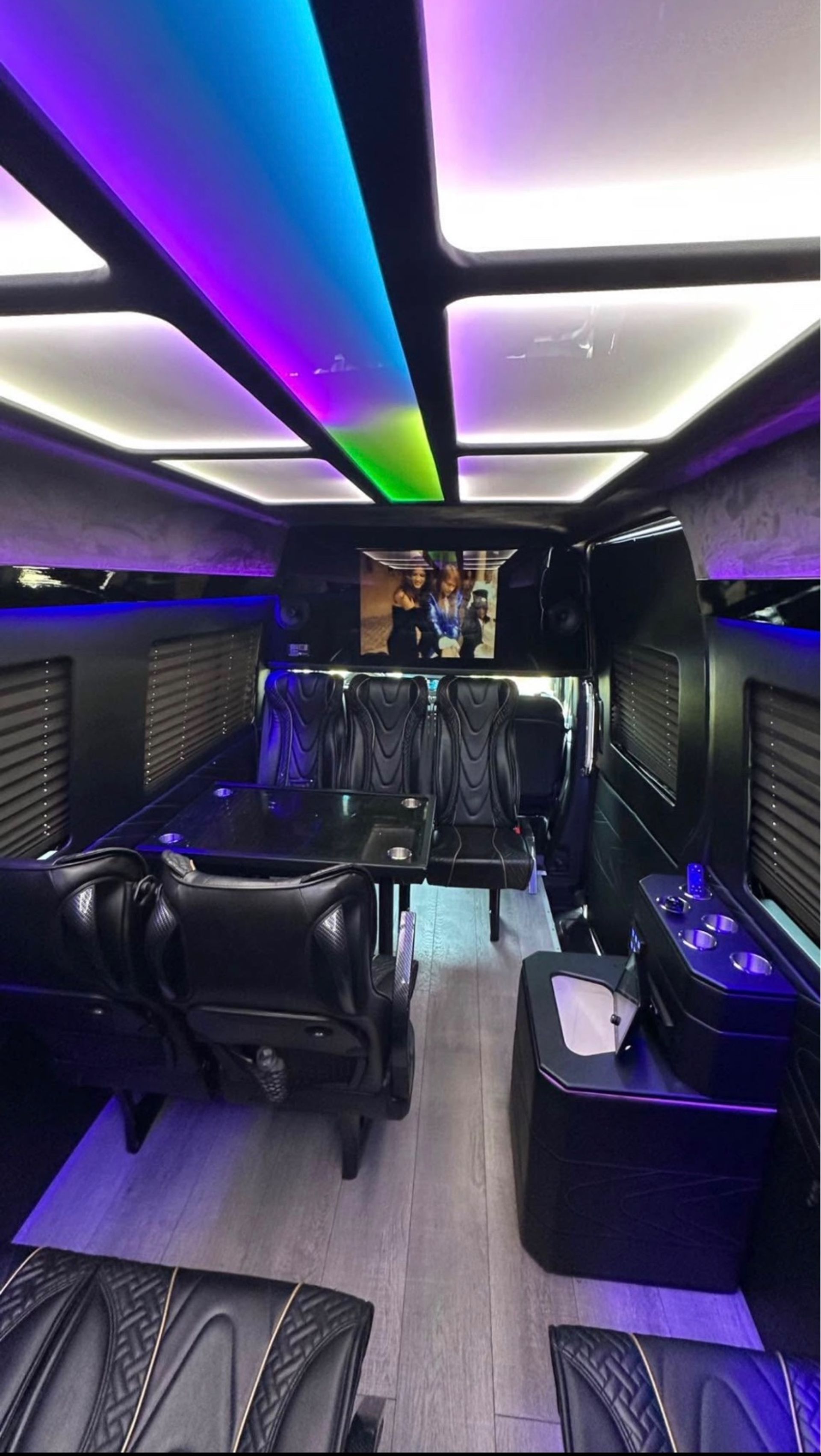 Appalachian Motorcoach Wedding, Bachelor & Bachelorette Transportation in Asheville & Greenville image 1