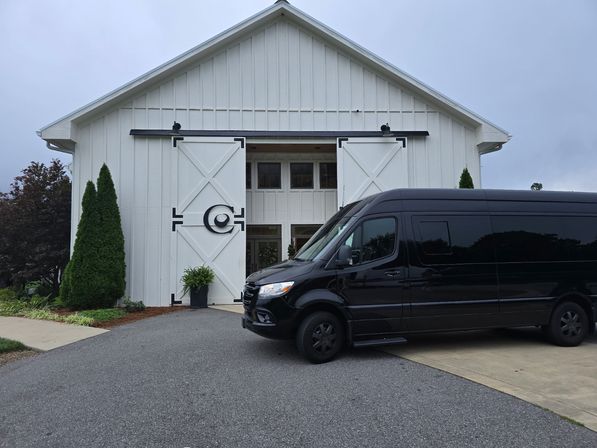 Appalachian Motorcoach Wedding, Bachelor & Bachelorette Transportation in Asheville & Greenville image 6