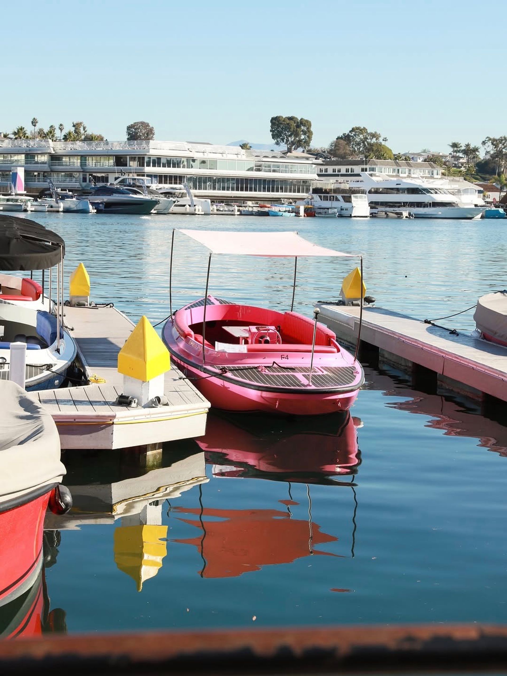 ICONIC Pink Boat for up to 10 Passengers image 2