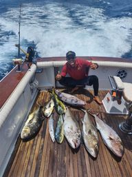 Private Sport Fishing Experience to Isla Mujeres (55ft Boat + Drinks & Equipment) image 10