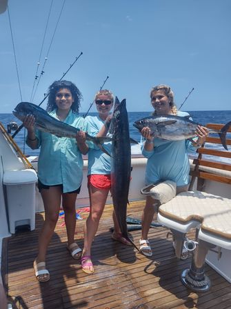 Private Sport Fishing Experience to Isla Mujeres (55ft Boat + Drinks & Equipment) image 13