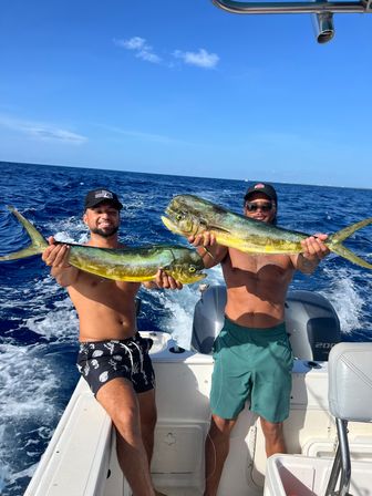 Private Sport Fishing Experience to Isla Mujeres (55ft Boat + Drinks & Equipment) image 3