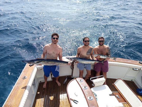 Private Sport Fishing Experience to Isla Mujeres (55ft Boat + Drinks & Equipment) image 14