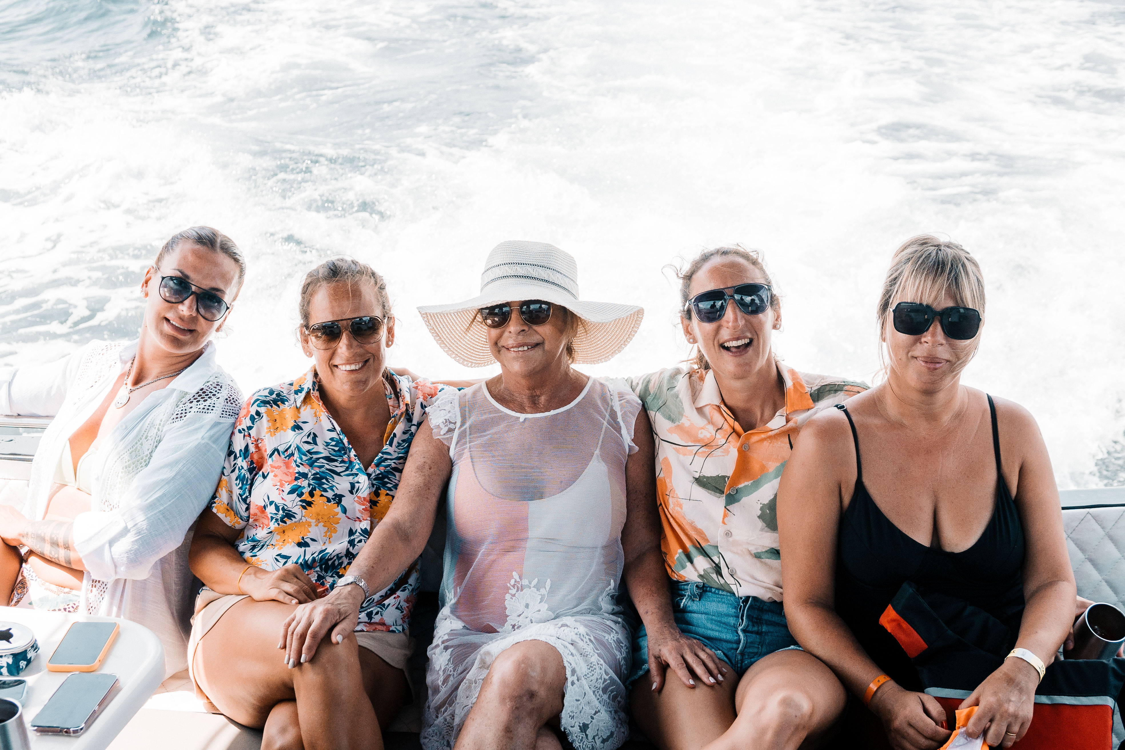 Isla Mujeres Premium Yacht Day: Sleek Private Boat Experience (43ft) image 2