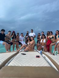 Isla Mujeres Luxury Yacht Day: Premium Private Boat Experience (46ft) image